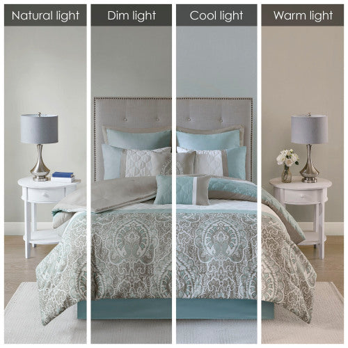 Queen 8 Piece Comforter Set