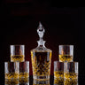 Thickened Whiskey Glass Set – Elegant European Crystal Wine Collection