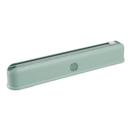 Elegant Cling Film Suction Cup Wall-Mounted Cutter with Free Plastic Wrap
