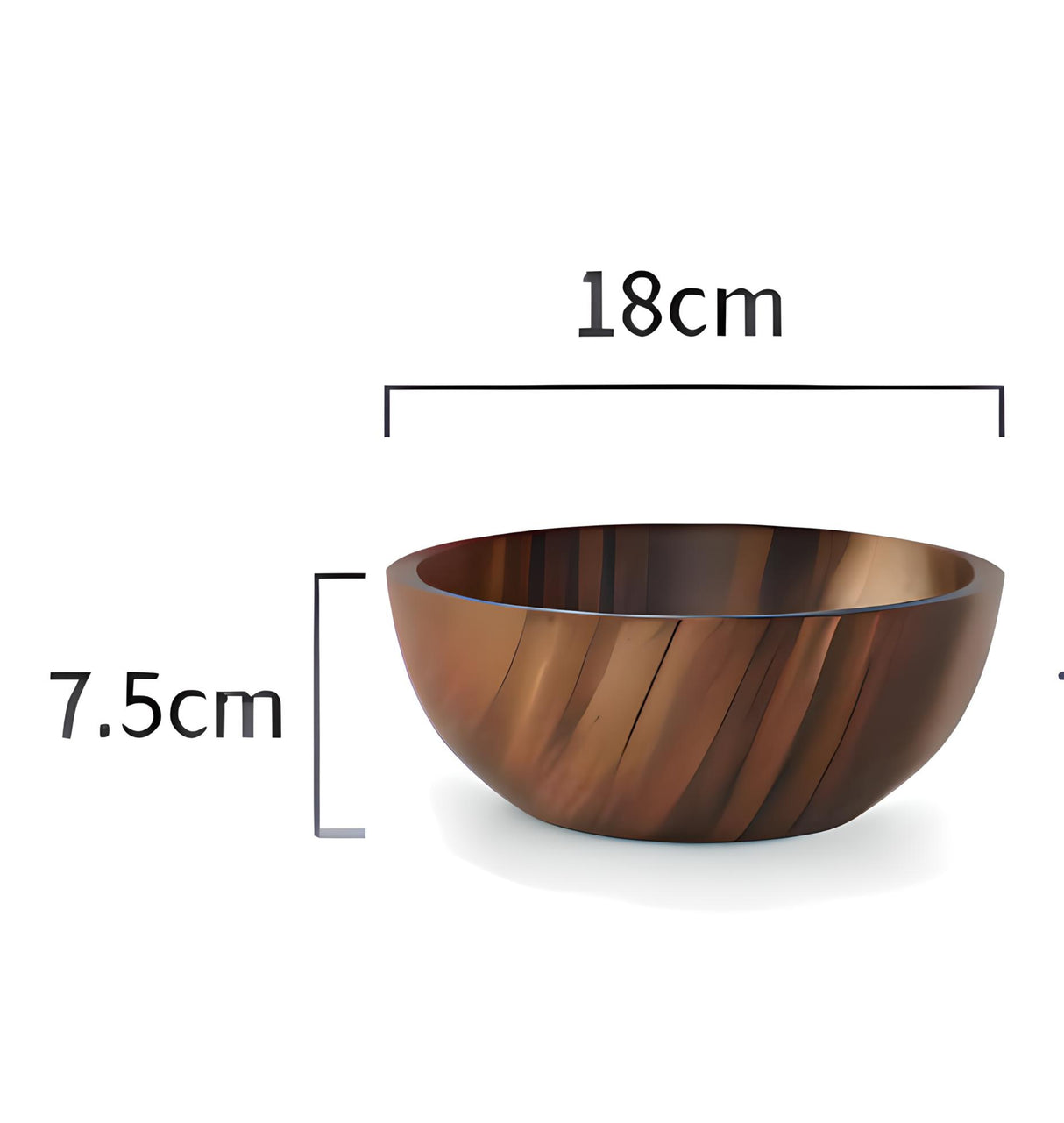 Acacia Wood Tableware Set Acacia Wood Tableware Set CJJJCFCJ01965-Brown-10X6cm wooden bowls 18