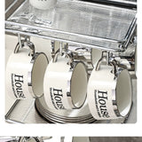 Accessible Luxury Coffee Cup Set High-End Exquisite Ceramic Cup Mug Afternoon Tea Tea Set Cup Water Cup Fancy - Julia M LifeStyles