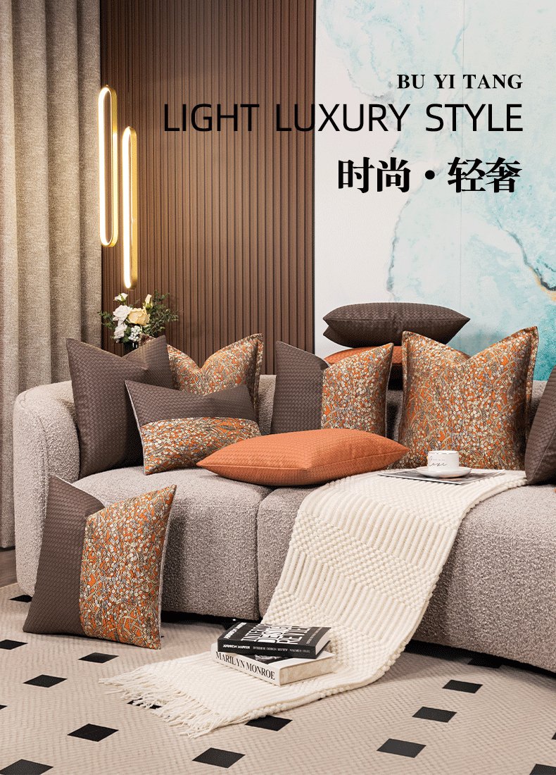 Elegant Square Luxury Sofa Cushion with Customisation Options - Julia M LifeStyles