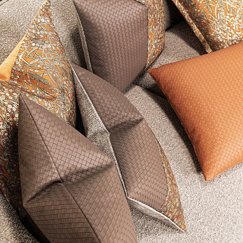 Elegant Square Luxury Sofa Cushion with Customisation Options - Julia M LifeStyles