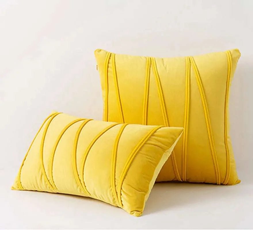 Art Velvet Cushion Cover - Vibrant Solid Colors - Julia M LifeStyles