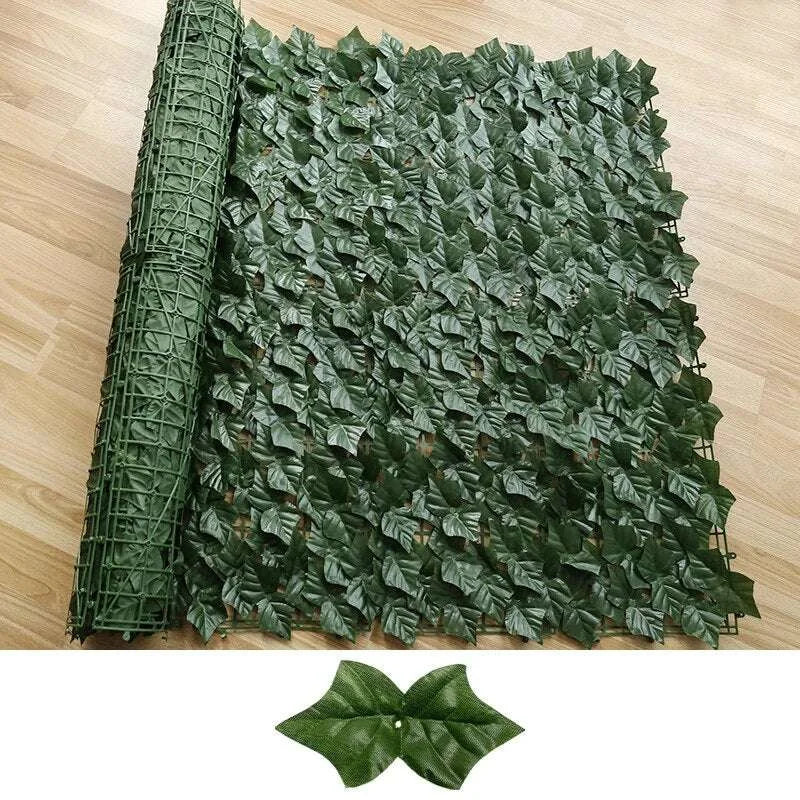 Artificial Leaf Privacy Fence Artificial Leaf Privacy Fence 1005005125118566-Green Dill-50x300cm Decor 41