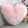 Heart-Shaped Long Plush Fluffy Cushion Cover - Julia M LifeStyles