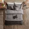 Madison Park Boone 7-Piece Faux Suede Comforter Set – King/California King