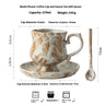 Stoneware Household Niche Coffee Set Suit