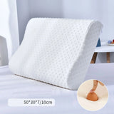 Bamboo Comfort Memory Foam Neck Support Pillow Bamboo Comfort Memory Foam Neck Support Pillow 3256801865728228-40x25x7-5CM-P orthopedic memory foam pillow 40
