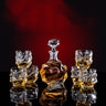 Thickened Whiskey Glass Set – Elegant European Crystal Wine Collection