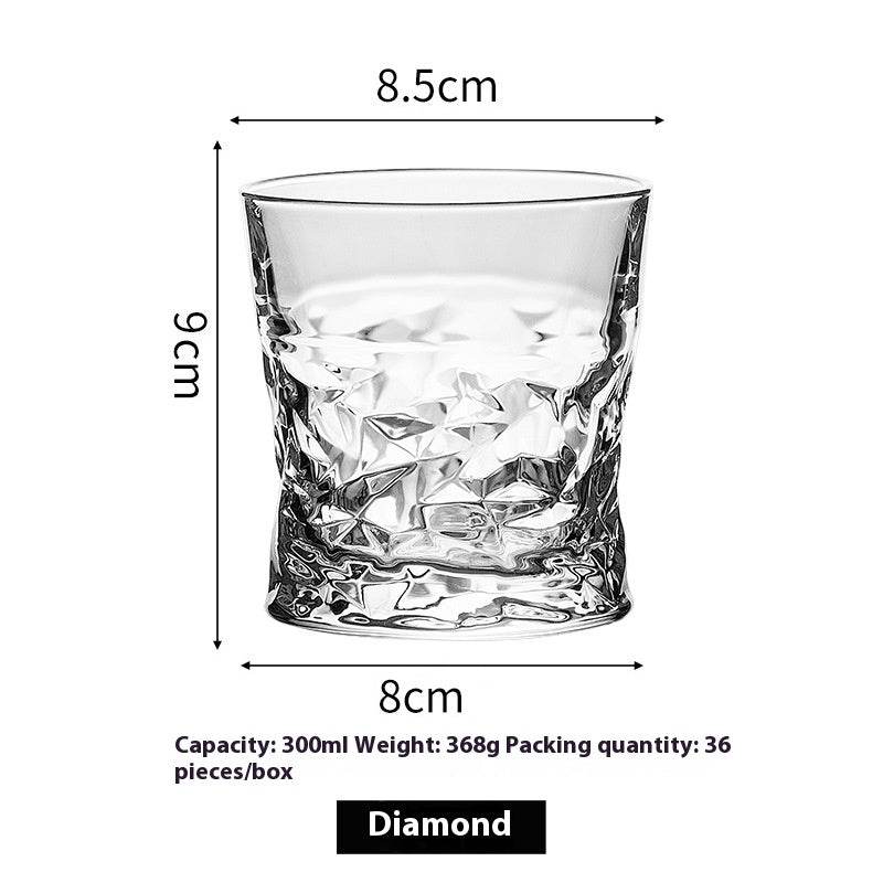 Whiskey Shot Crystal Set – Premium Thickened Glassware Collection