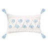 Blue Geometric Tufted Bohemian Pillow Covers Tassels Lengthen Bedroom Sofa Pillow Case For Living Room Sofa Home Decoration - Julia M LifeStyles