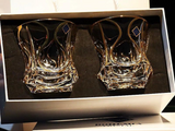 Bohemia Crystal Gold Whiskey & Wine Glass Set Julia M LifeStyles