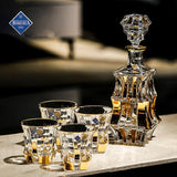 Prague Reserve Aurelia Gold Crystal Whiskey Set™