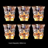 Prague Reserve Aurelia Gold Crystal Whiskey Set™