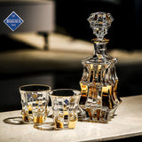 Prague Reserve Aurelia Gold Crystal Whiskey Set™