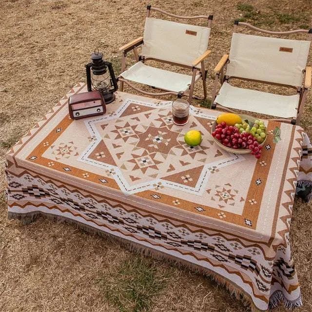 Boho Chic Cotton Blanket - Julia M LifeStyles