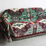 Boho Chic Cotton Blanket - Julia M LifeStyles