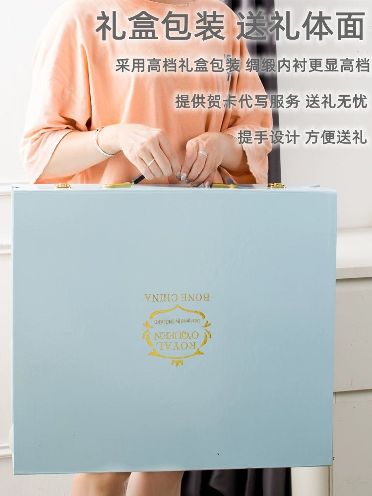 Luxury European-Style Bone China Tea Set for Six - Julia M LifeStyles
