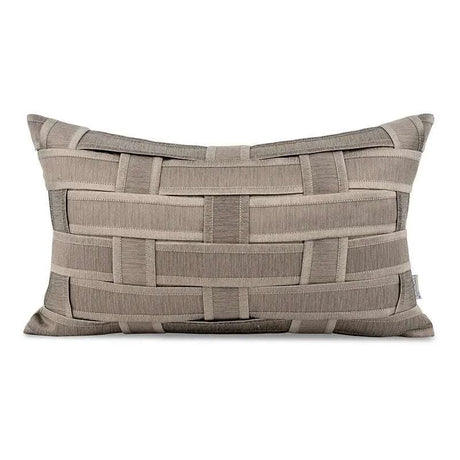 European Brown Knitted Cushion Cover Ornamental Pillows for Living Room Light Luxury Striped Throw Pillow Case Home Decor European Brown Knitted Cushion Cover Ornamental Pillows for Living Room Light Luxury Striped Throw Pillow Case Home Decor 1005004302270375-1 pc cushion cover-30x50cm 119