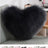 Heart-Shaped Long Plush Fluffy Cushion Cover - Julia M LifeStyles