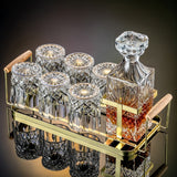 Premium Whiskey Glass And Decanter Set: Luxurious Elegance for Connoisseurs