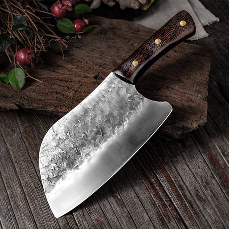 Hand-Forged MCD71 Stainless Steel Chef’s Knife – Precision Craftsmanship