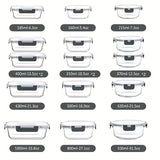 24pcs (12 Containers 12 Lids) Glass Food Storage Containers with Lids, Meal Prep, Pantry Kitchen Lunch Storage Containers, Leak Proof, Sealed Glass Lunch Box for Microwave, Oven, Fridge And Dishwasher Julia M LifeStyles