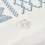 Imani Full/Queen Cotton Printed Duvet Cover Set With Chenille