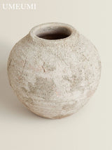 ceramic vase retro old pottery jar French style home decoration - Julia M LifeStyles