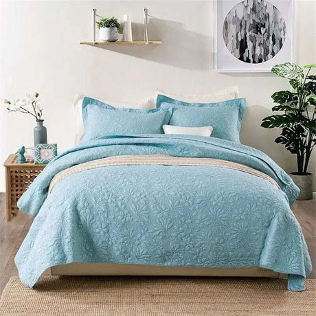 Cotton Patchwork Quilt Set - Julia M LifeStyles