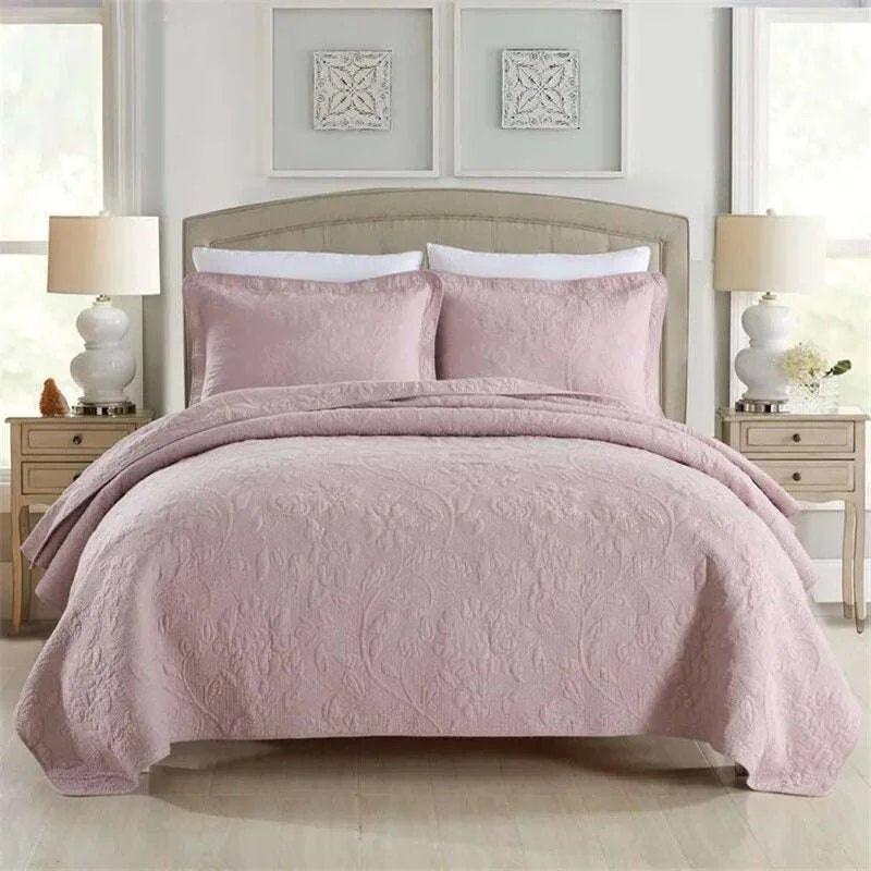 Cotton Patchwork Quilt Set - Julia M LifeStyles