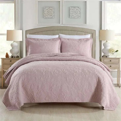 Cotton Patchwork Quilt Set - Julia M LifeStyles