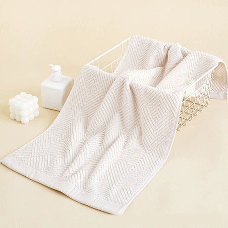 Couple Soft Absorbent Long Velvet Plain Towel Pure Cotton - Julia M LifeStyles