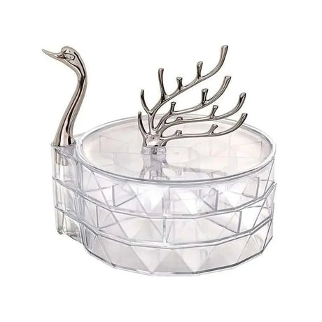 Creative 3 Layers Swan Jewelry Organizer Display - Julia M LifeStyles