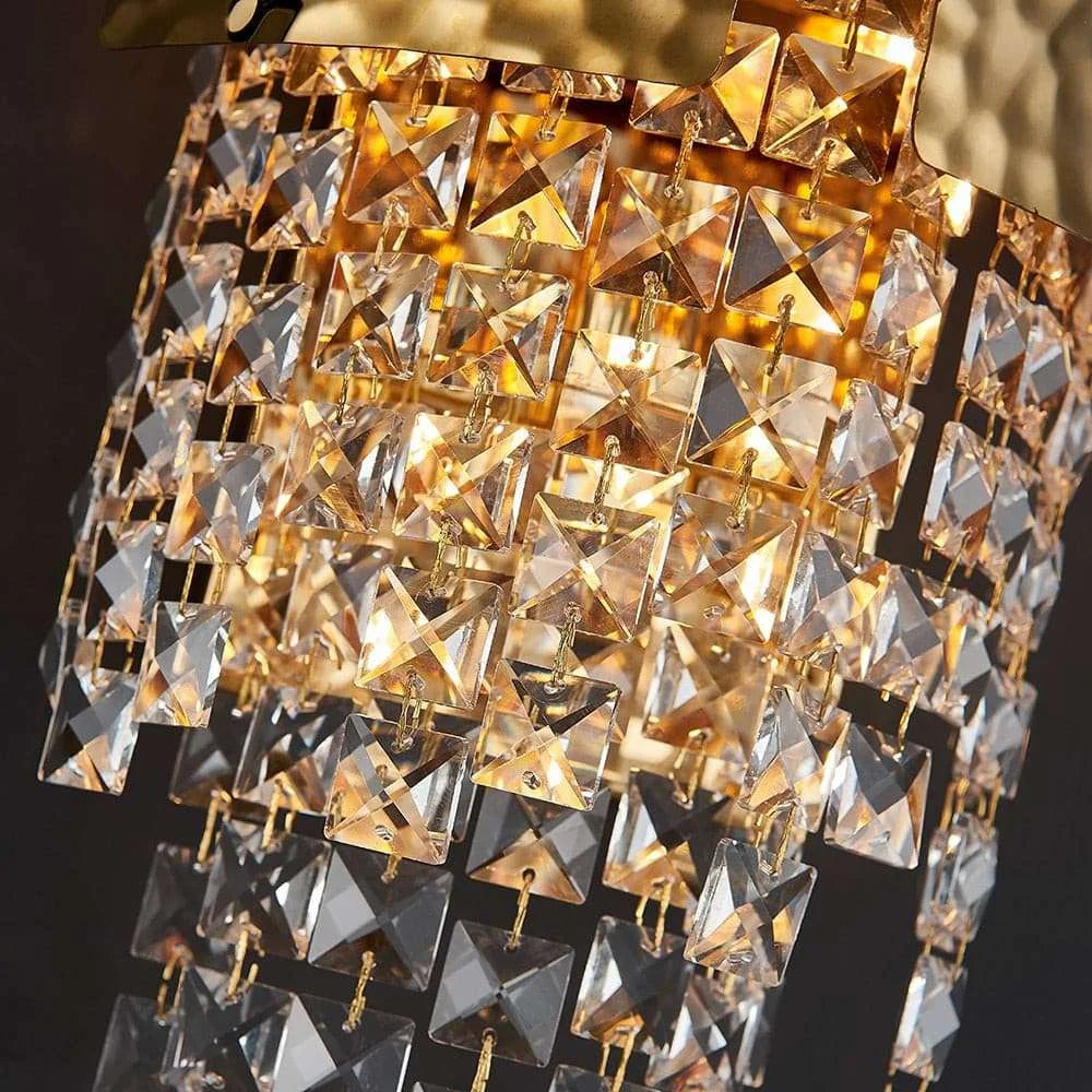 Crystal Glow Wall Lamp Crystal Glow Wall Lamp 2255800161643006-NON dimm warm light wall light fixtures 231
