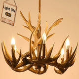 Nordic Retro Antlers Chandelier: A Touch of Elegance