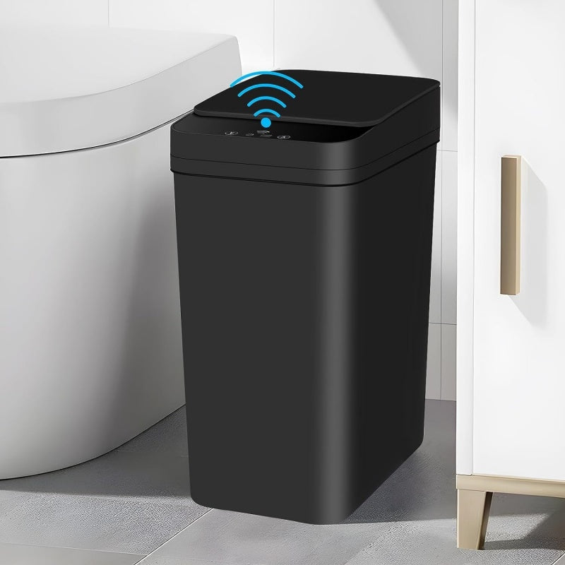 12L Touchless Smart Sensor Trash Bin – Sleek Odorless Bathroom & Kitchen Waste Solution