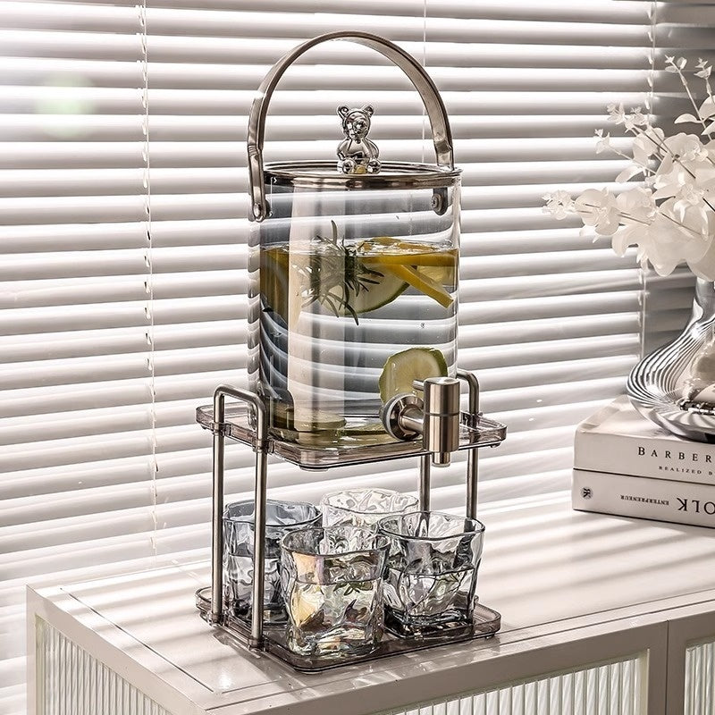 Glass Water Cup For Home Use A Complete Set Of Living Room Tea Cups Set - Julia M LifeStyles