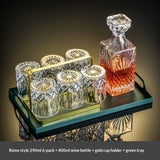 Premium Whiskey Glass And Decanter Set: Luxurious Elegance for Connoisseurs