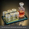 Premium Whiskey Glass And Decanter Set: Luxurious Elegance for Connoisseurs