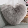 Heart-Shaped Long Plush Fluffy Cushion Cover - Julia M LifeStyles