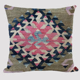 Bohemian Elegance: Linen Pillowcase in Ethnic Style