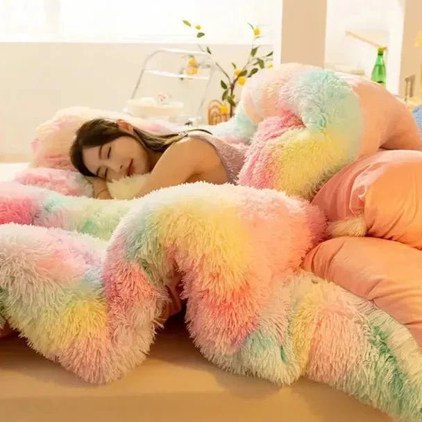 Double Thick Soft Blankets - Made of Luxurious Sheep Wool - Julia M LifeStyles