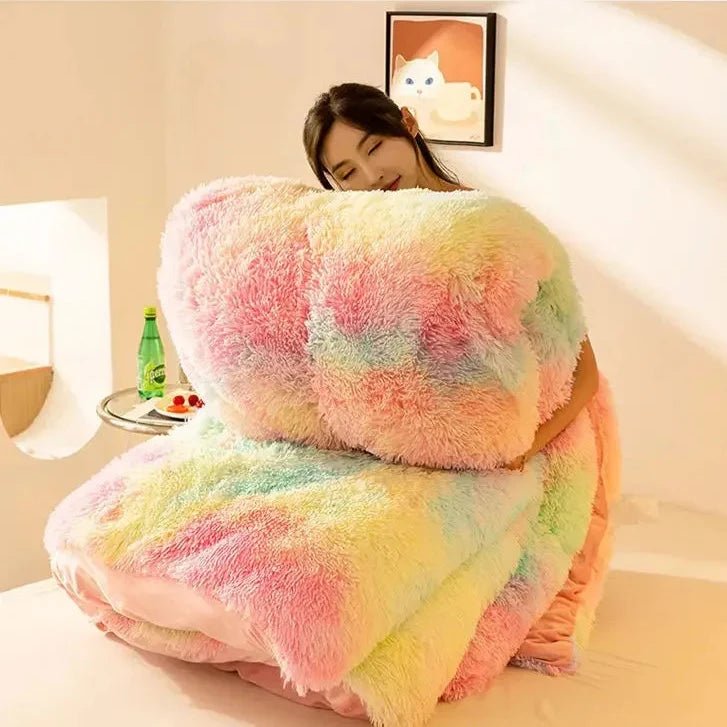 Double Thick Soft Blankets - Made of Luxurious Sheep Wool - Julia M LifeStyles
