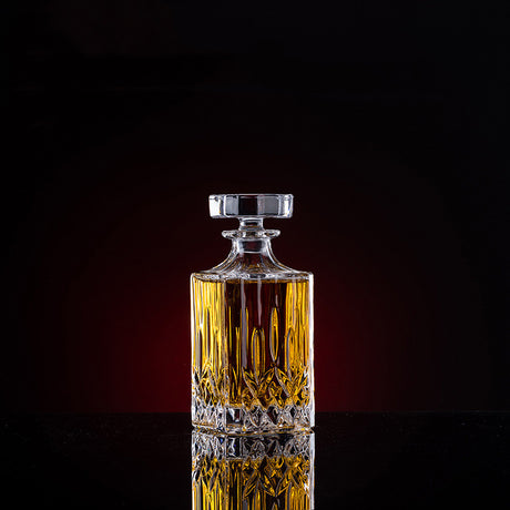 Thickened Whiskey Glass Set – Elegant European Crystal Wine Collection
