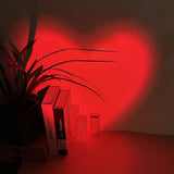 Red Heart Projection Mood Light: Illuminate Your Space with Style