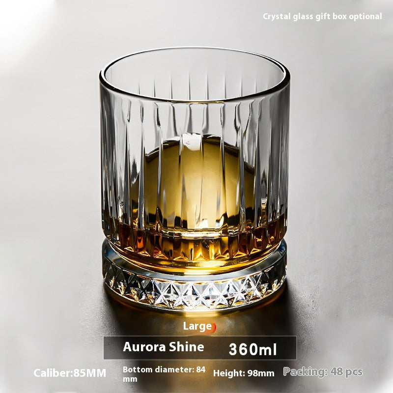 Whiskey Shot Crystal Set – Premium Thickened Glassware Collection