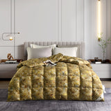 Luxurious 3D Printed All-Season White Goose Down Quilt