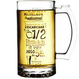 Elegant Heat-Resistant Large Capacity Glass Mug with Handle